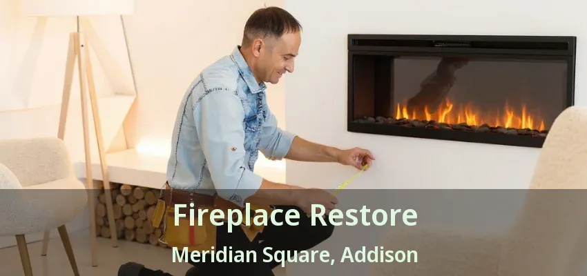 Fireplace Restore Meridian Square, Addison - TX