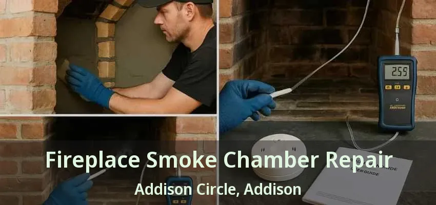 Fireplace Smoke Chamber Repair Addison Circle, Addison - TX