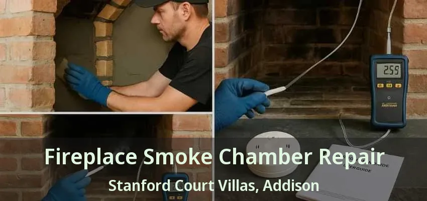 Fireplace Smoke Chamber Repair Stanford Court Villas, Addison - TX