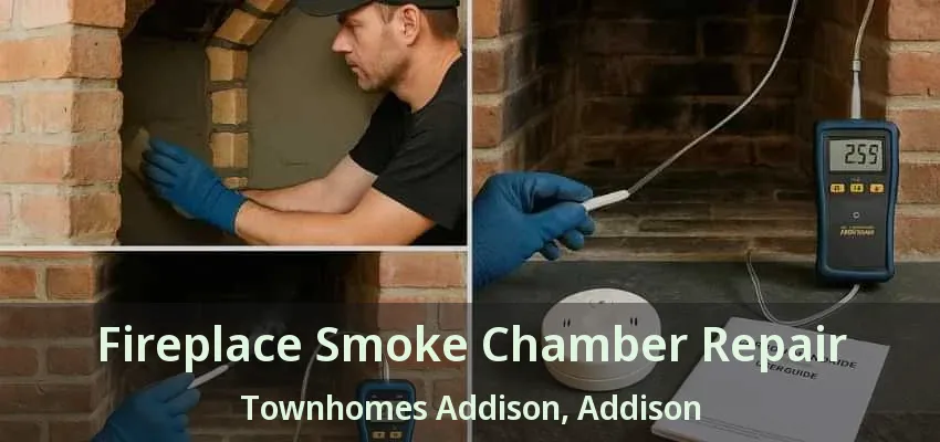 Fireplace Smoke Chamber Repair Townhomes Addison, Addison - TX