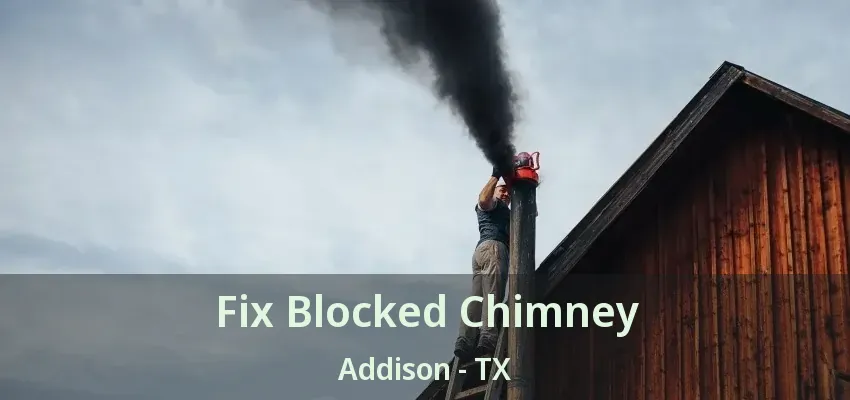Fix Blocked Chimney Addison - TX