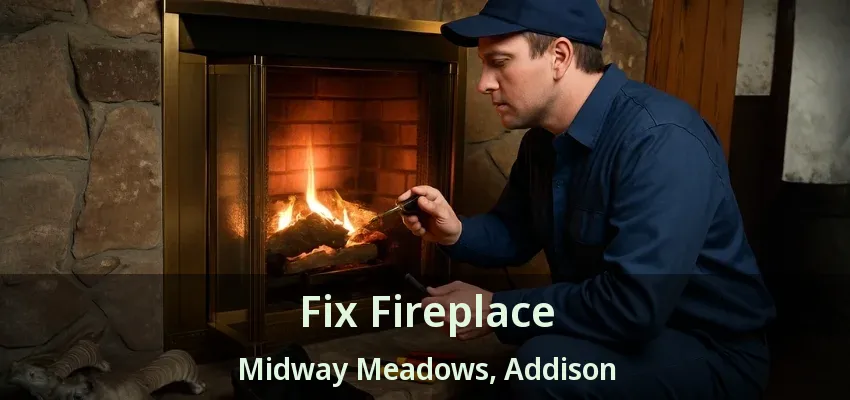 Fix Fireplace Midway Meadows, Addison - TX