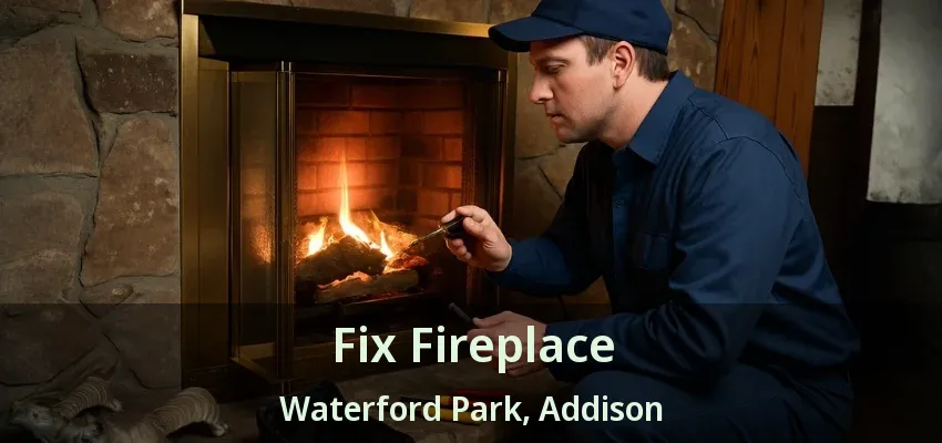Fix Fireplace Waterford Park, Addison - TX