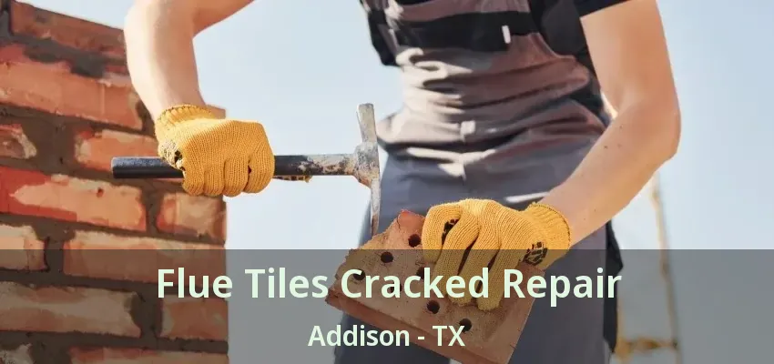 Flue Tiles Cracked Repair Addison - TX