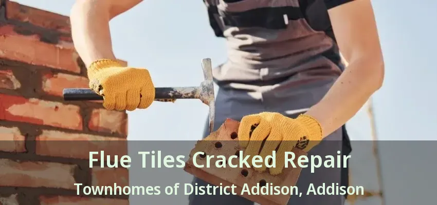 Flue Tiles Cracked Repair Townhomes of District Addison, Addison - TX