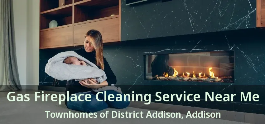 Gas Fireplace Cleaning Service Near Me Townhomes of District Addison, Addison - TX
