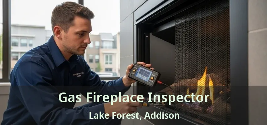 Gas Fireplace Inspector Lake Forest, Addison - TX