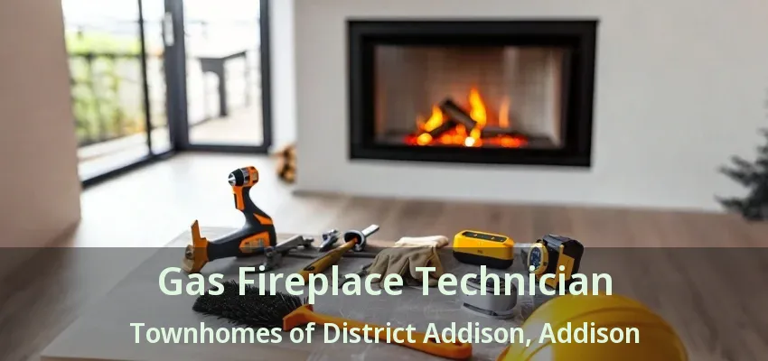 Gas Fireplace Technician Townhomes of District Addison, Addison - TX