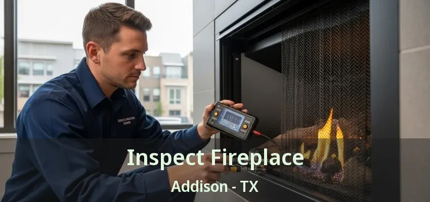 Inspect Fireplace Addison - TX