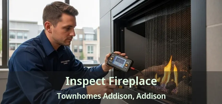 Inspect Fireplace Townhomes Addison, Addison - TX