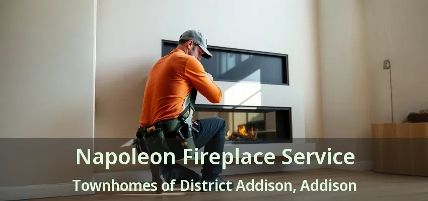 Napoleon Fireplace Service Townhomes of District Addison, Addison - TX