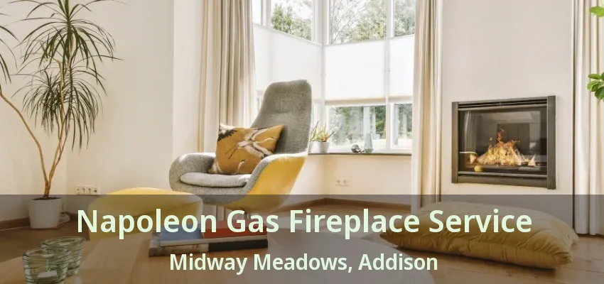 Napoleon Gas Fireplace Service Midway Meadows, Addison - TX