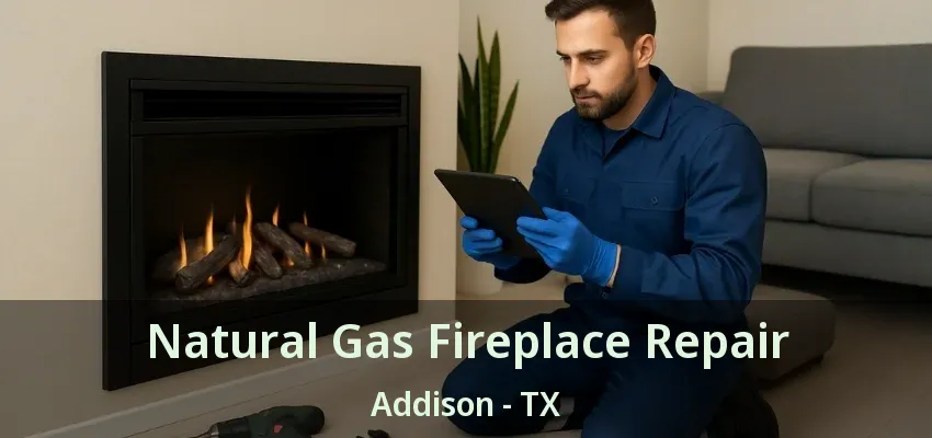 Natural Gas Fireplace Repair Addison - TX