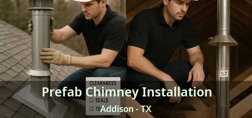 Prefab Chimney Installation Addison - TX