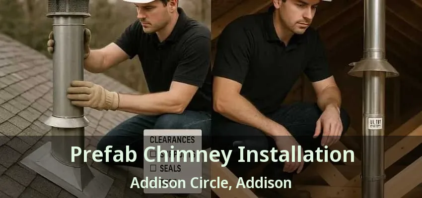 Prefab Chimney Installation Addison Circle, Addison - TX