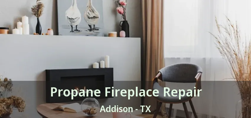 Propane Fireplace Repair Addison - TX