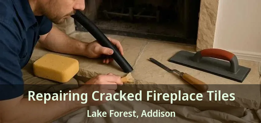 Repairing Cracked Fireplace Tiles Lake Forest, Addison - TX