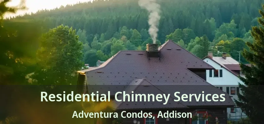 Residential Chimney Services Adventura Condos, Addison - TX
