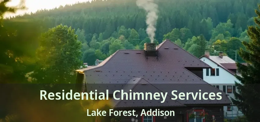 Residential Chimney Services Lake Forest, Addison - TX