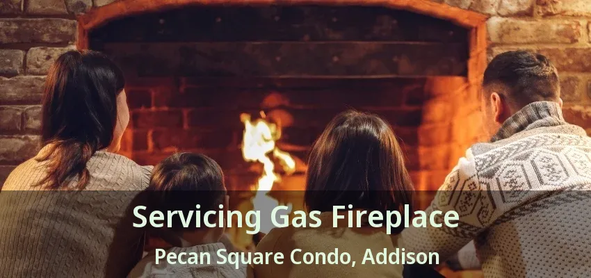 Servicing Gas Fireplace Pecan Square Condo, Addison - TX