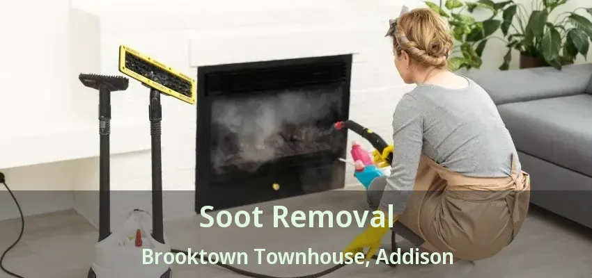 Soot Removal Brooktown Townhouse, Addison - TX