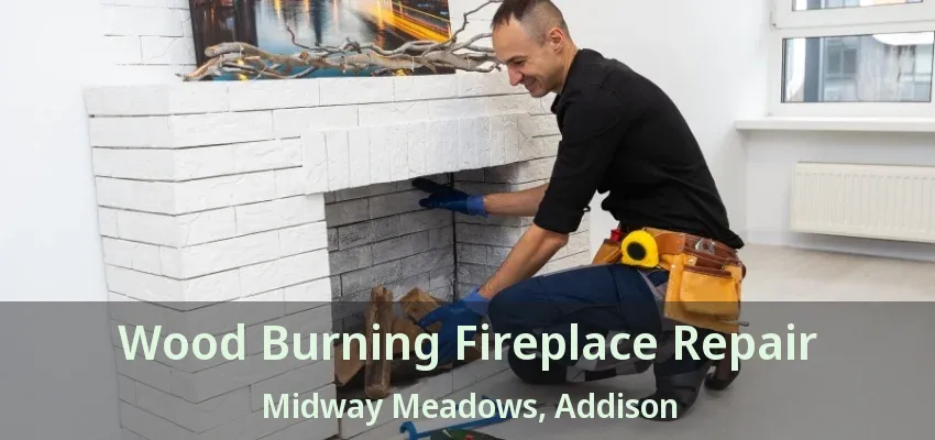 Wood Burning Fireplace Repair Midway Meadows, Addison - TX