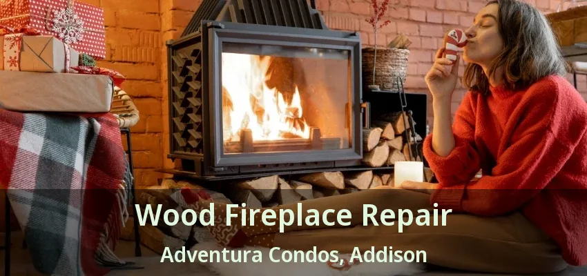 Wood Fireplace Repair Adventura Condos, Addison - TX