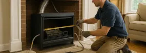Fireplace Conversion Services Midway Meadows, Addison