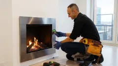 Wood Burning Fireplace Inspection Addison