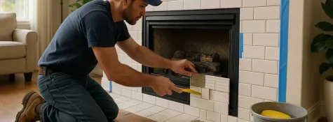 Book for Repairing Cracked Fireplace Tiles